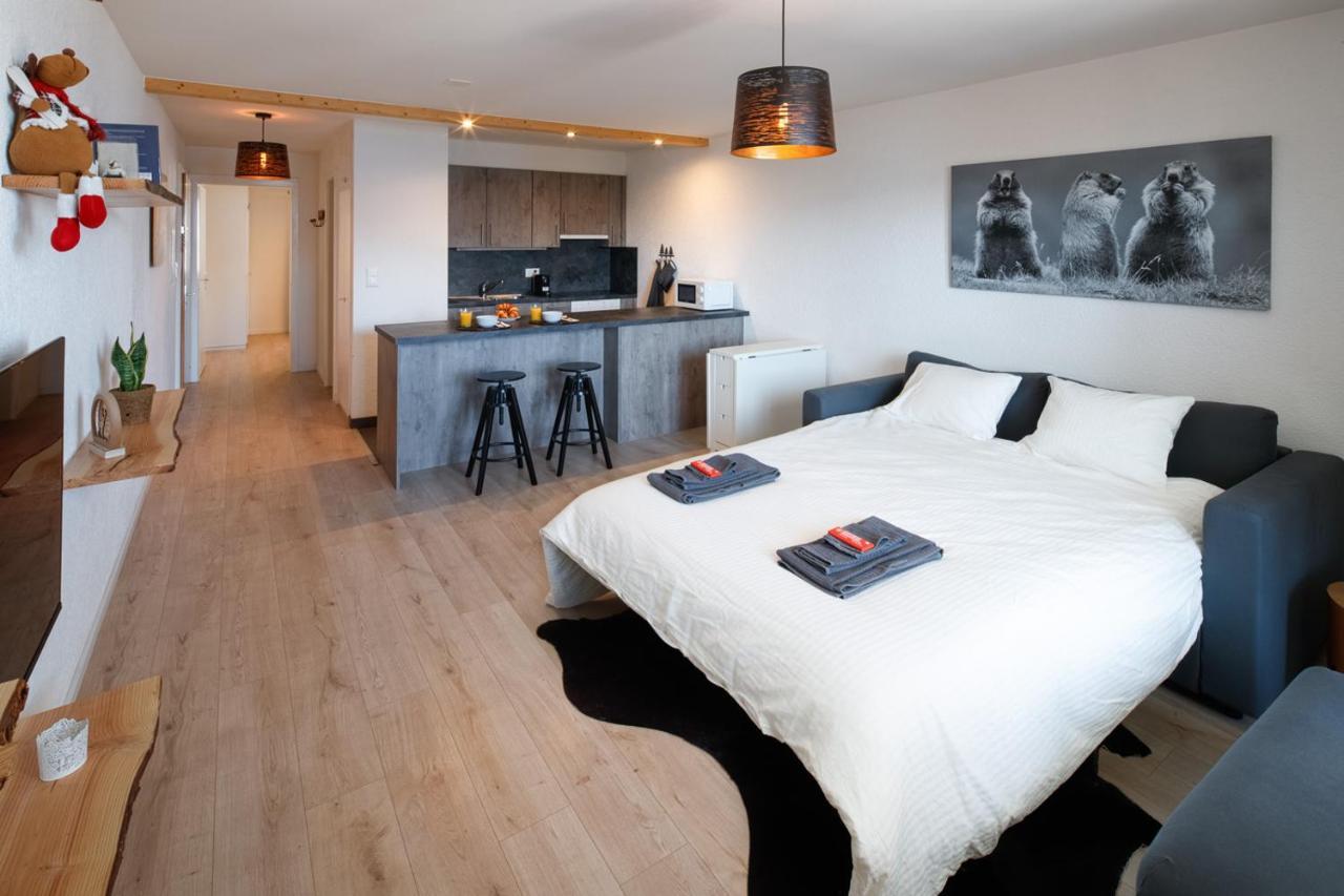 Magnifique Appartement Proche Du Centre Et Du Ski Кранс Монтана Екстериор снимка